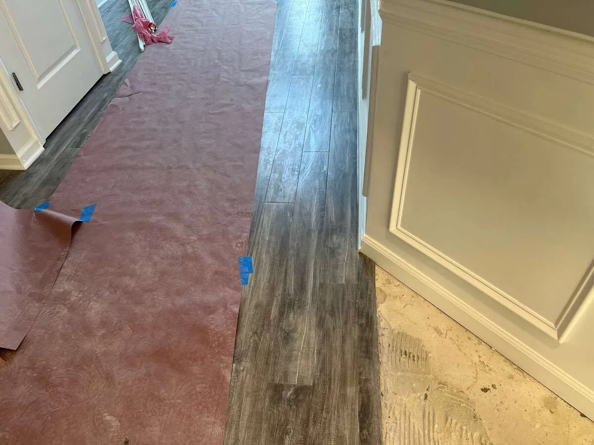 Completed marble shower restoration in Lynn